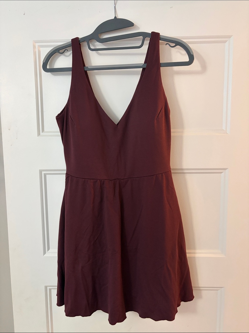SPANX pique shaping swim dress